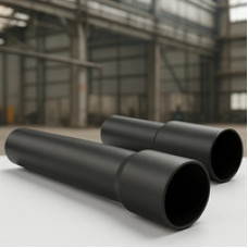 Напорная НПВХ труба 110x6.6 мм раструбная клеевая PVC-U 125 ГОСТ Р 51613-2000