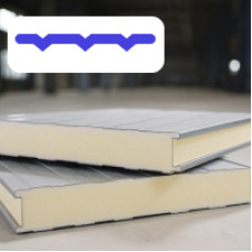 Стеновая ТСП 50x1000 мм, МВ, Z-Lock, профиль с канавкой 150, RAL 9006