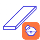 Резка полосы