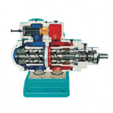 Трехвинтовой насос АН 1В 1.6/5Б-3 морской 1.2 м3/ч 1.1 кВт