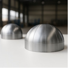 Оболочка цеппелиновая из оцинкованной стали 1000x0,55x200 мм ГОСТ 23208-2003