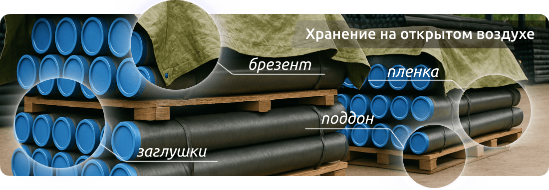 хранение На открытом воздухе