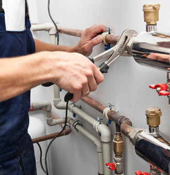 монтаж труб отопления