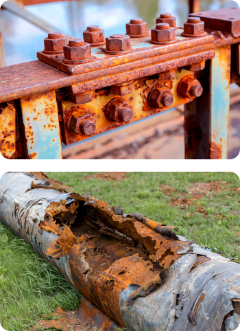 примеры коррозии